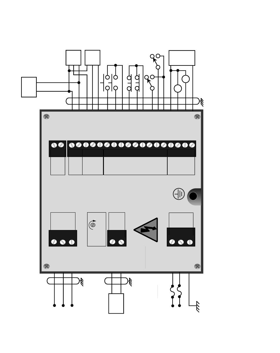 Figure 2-2 ml–t rim general wiring | CONTREX ML-TRIM User Manual | Page 18 / 180