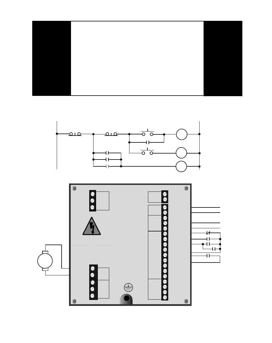 Danger, Figure g-2 relay start/stop wiring connections | CONTREX ML-Drive User Manual | Page 158 / 178