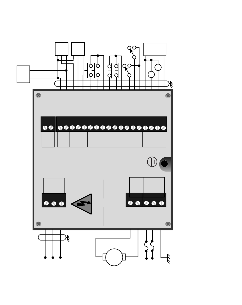 Figure 2-2 ml-drive general wiring | CONTREX ML-Drive User Manual | Page 18 / 178