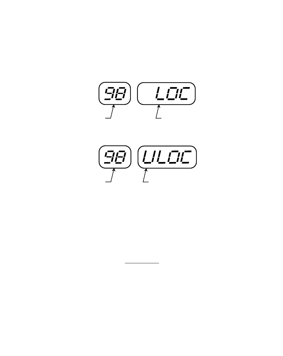 Keypad lockout, Keypad lockout -5 | CONTREX ML-Drive User Manual | Page 39 / 178