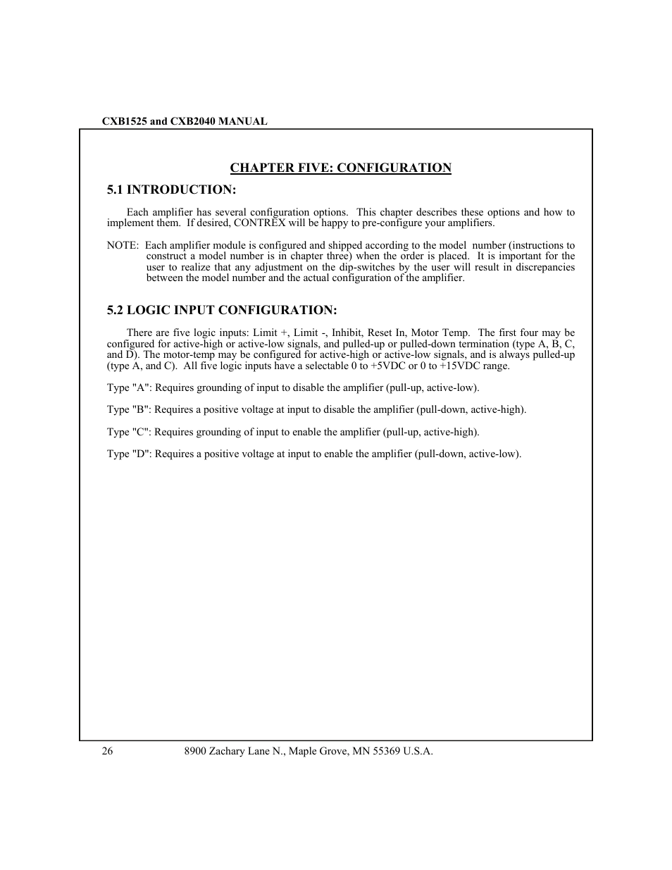 CONTREX CXB2040 User Manual | Page 29 / 52