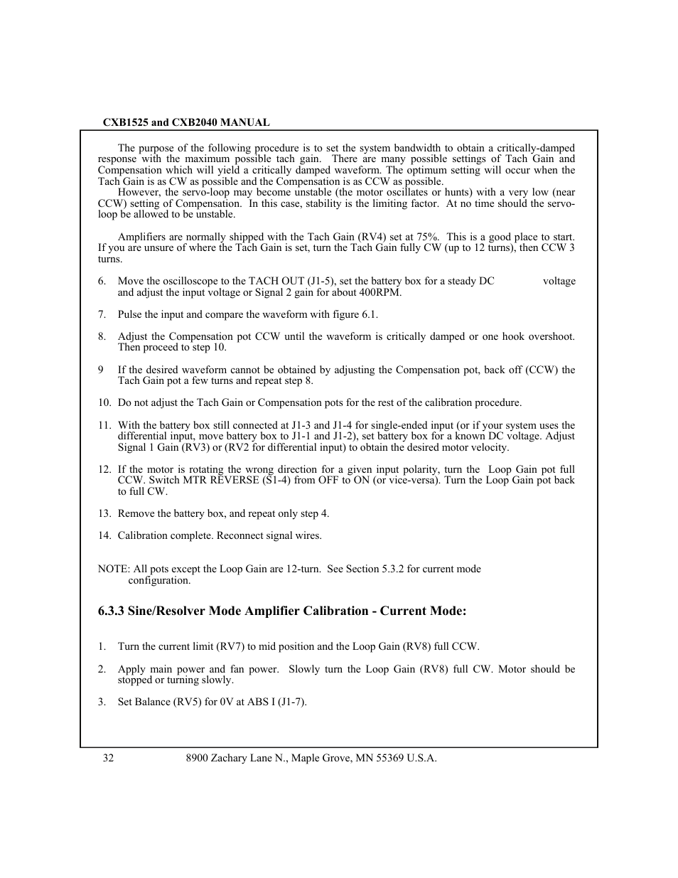 CONTREX CXB2040 User Manual | Page 35 / 52