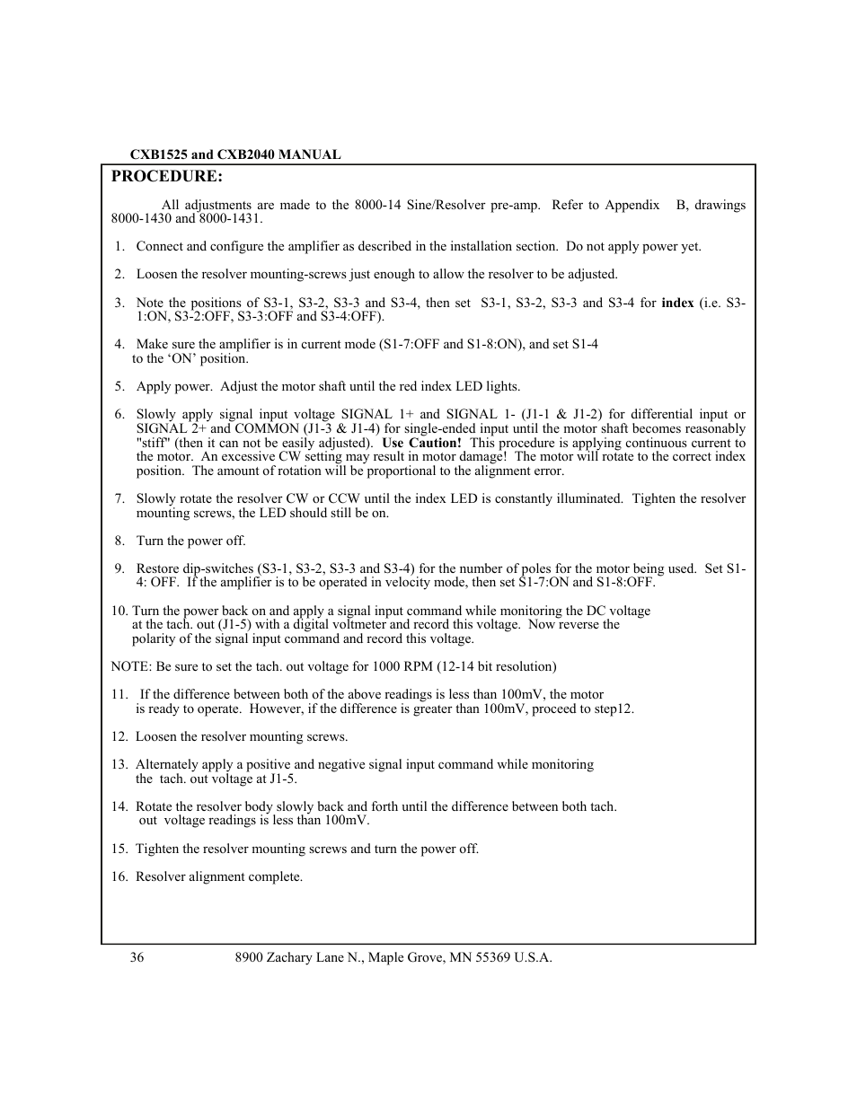 CONTREX CXB2040 User Manual | Page 39 / 52