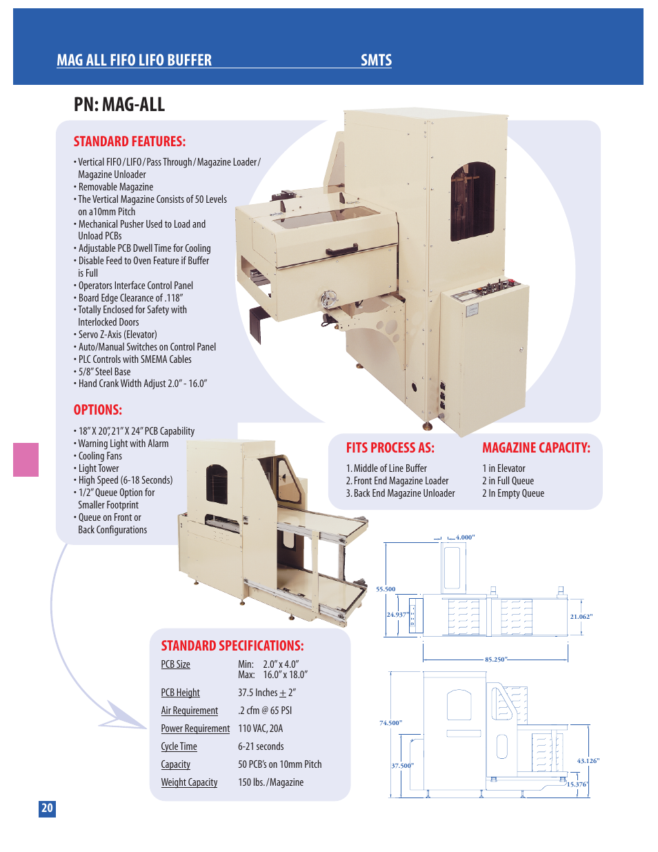 Conveyor Technologies MAG-ALL User Manual | 1 page