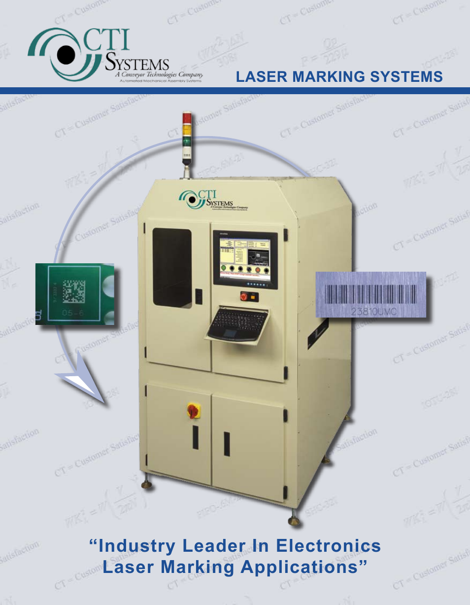 Conveyor Technologies LASER MARKER-1M User Manual | 4 pages