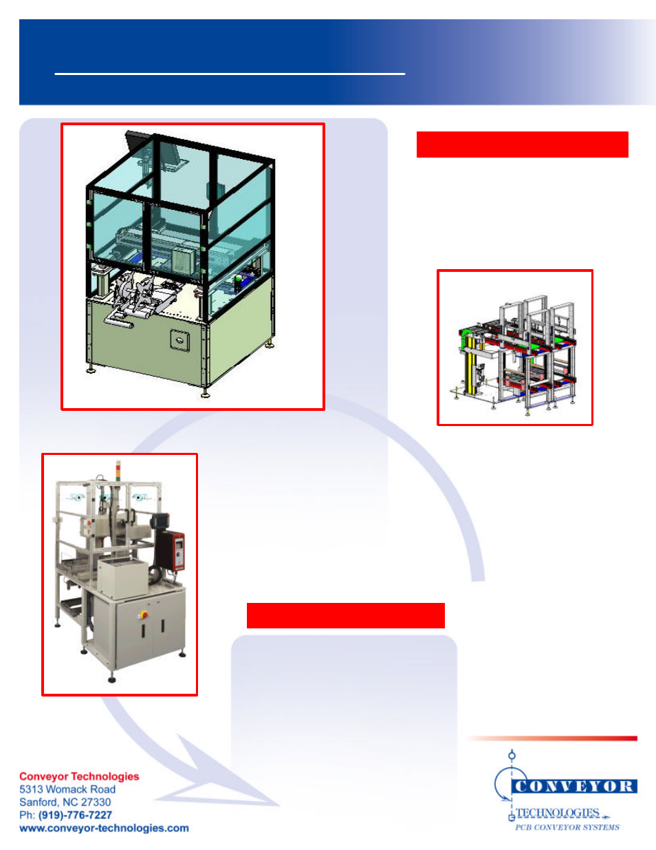 Multi-flex machine | Conveyor Technologies MULTIFLEX User Manual | Page 2 / 2