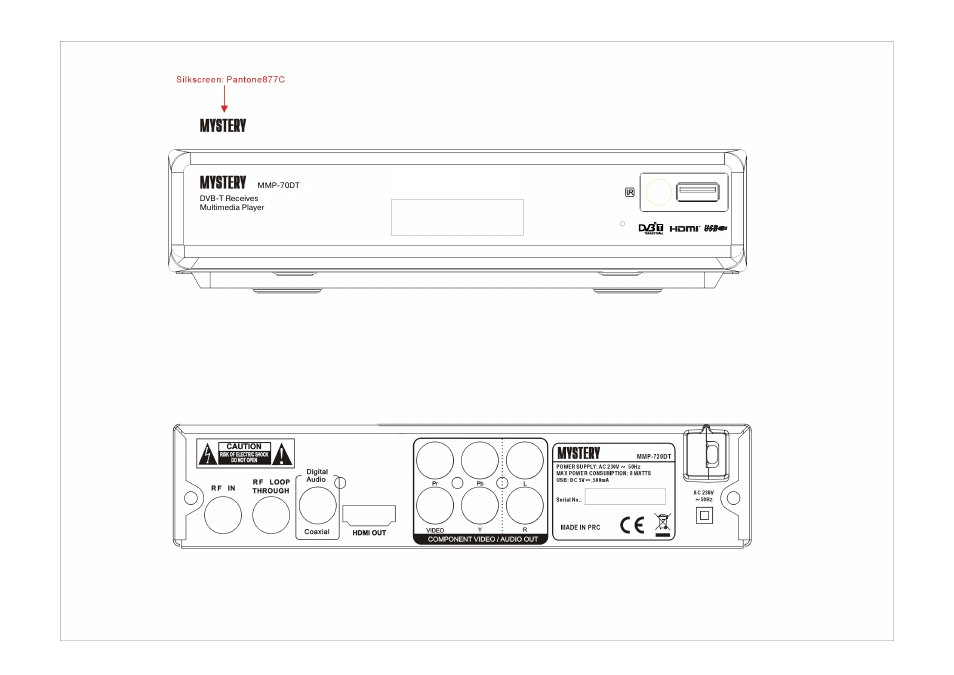 Mystery MMP-72DT User Manual | 1 page