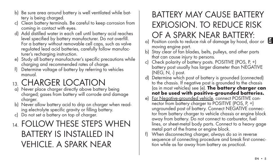 Charger location | CTEK SMARTPASS User Manual | Page 3 / 24