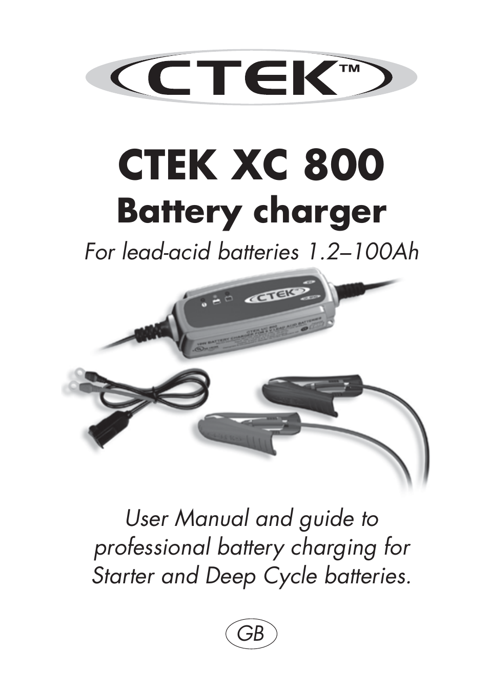 CTEK XC 800 User Manual | 7 pages