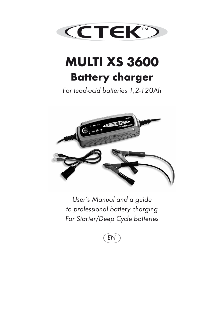 CTEK MXS 3600 User Manual | 7 pages