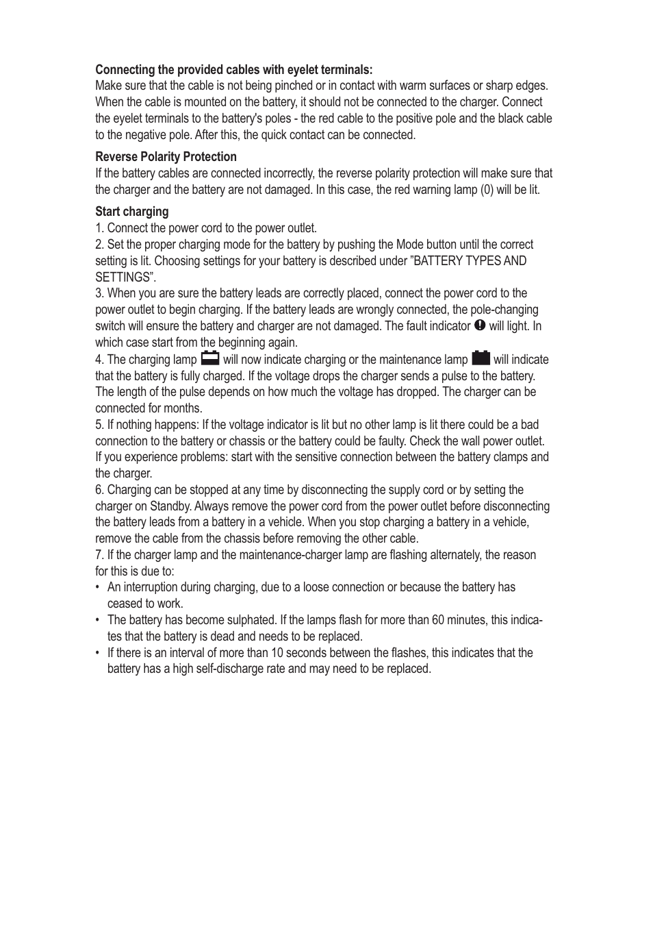 CTEK ZAFIR 45 User Manual | Page 4 / 7