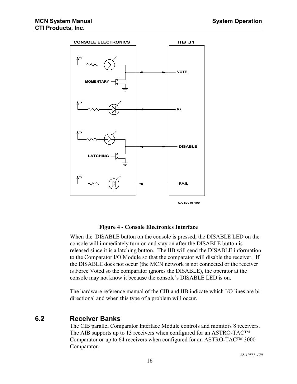2 receiver banks | CTI Products MCN RCD System Overview User Manual | Page 20 / 46