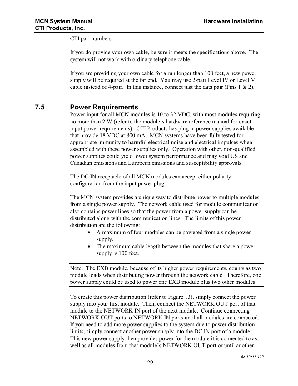 CTI Products MCN RCD System Overview User Manual | Page 33 / 46