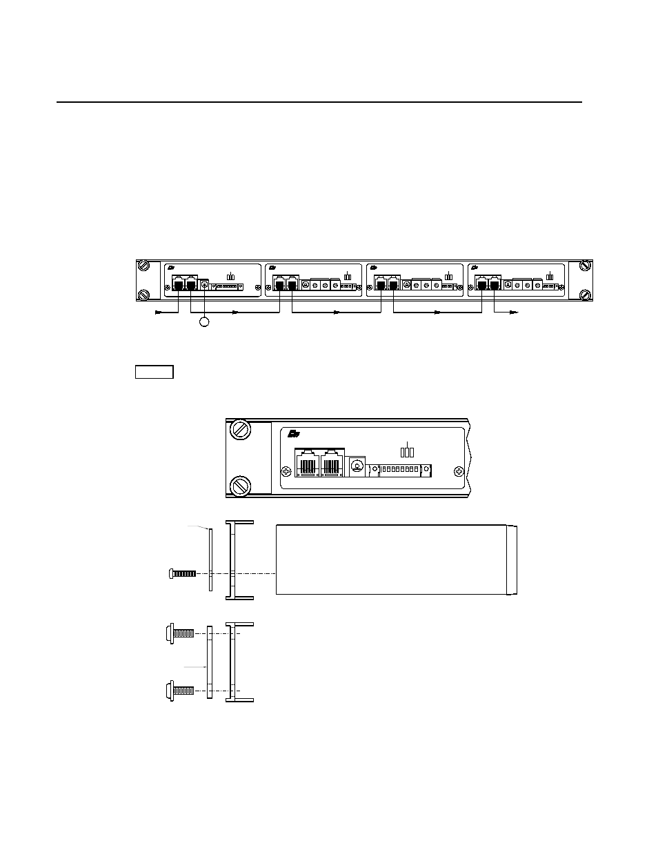 System installation options, Mounting options, Rack mounting | Ounting, Ptions, 1 rack mounting, Igure, 6 - mcn q, Ount, 7 - r | CTI Products MCN RCD System Planner User Manual | Page 20 / 53