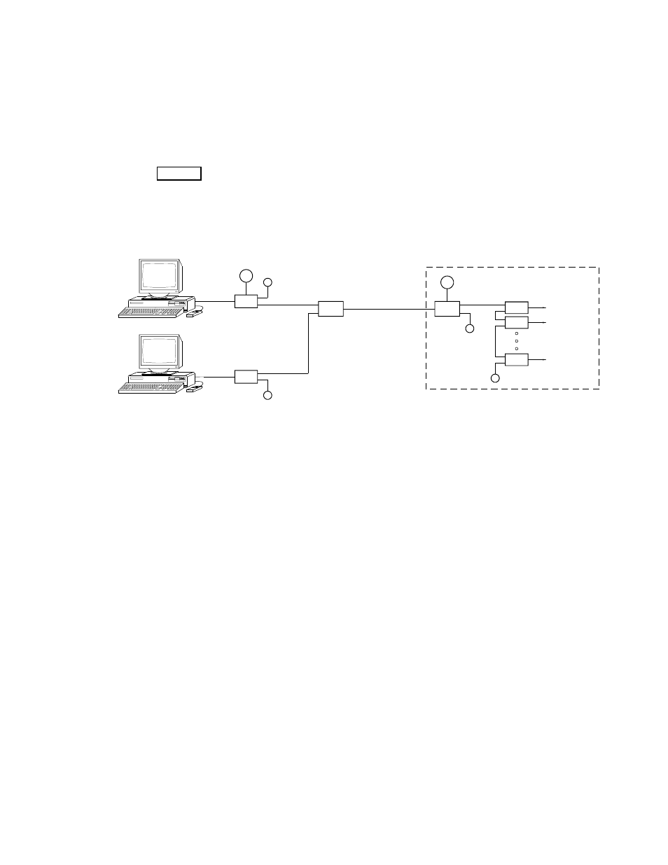Xample, 6 - m, Ultiple | Emote, S using, Exb s, Ystem, Xtenders, Igure, 19 m | CTI Products MCN RCD System Planner User Manual | Page 45 / 53