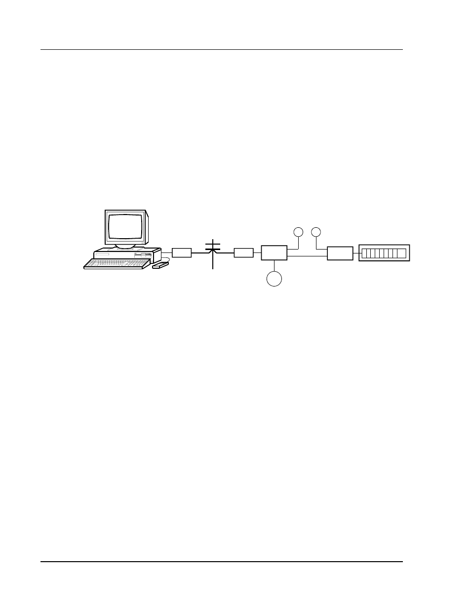 Modem system example, Odem, Ystem | Xample, 4 modem system example | CTI Products RCD Standard - Remote Comparator Display User Manual | Page 112 / 119