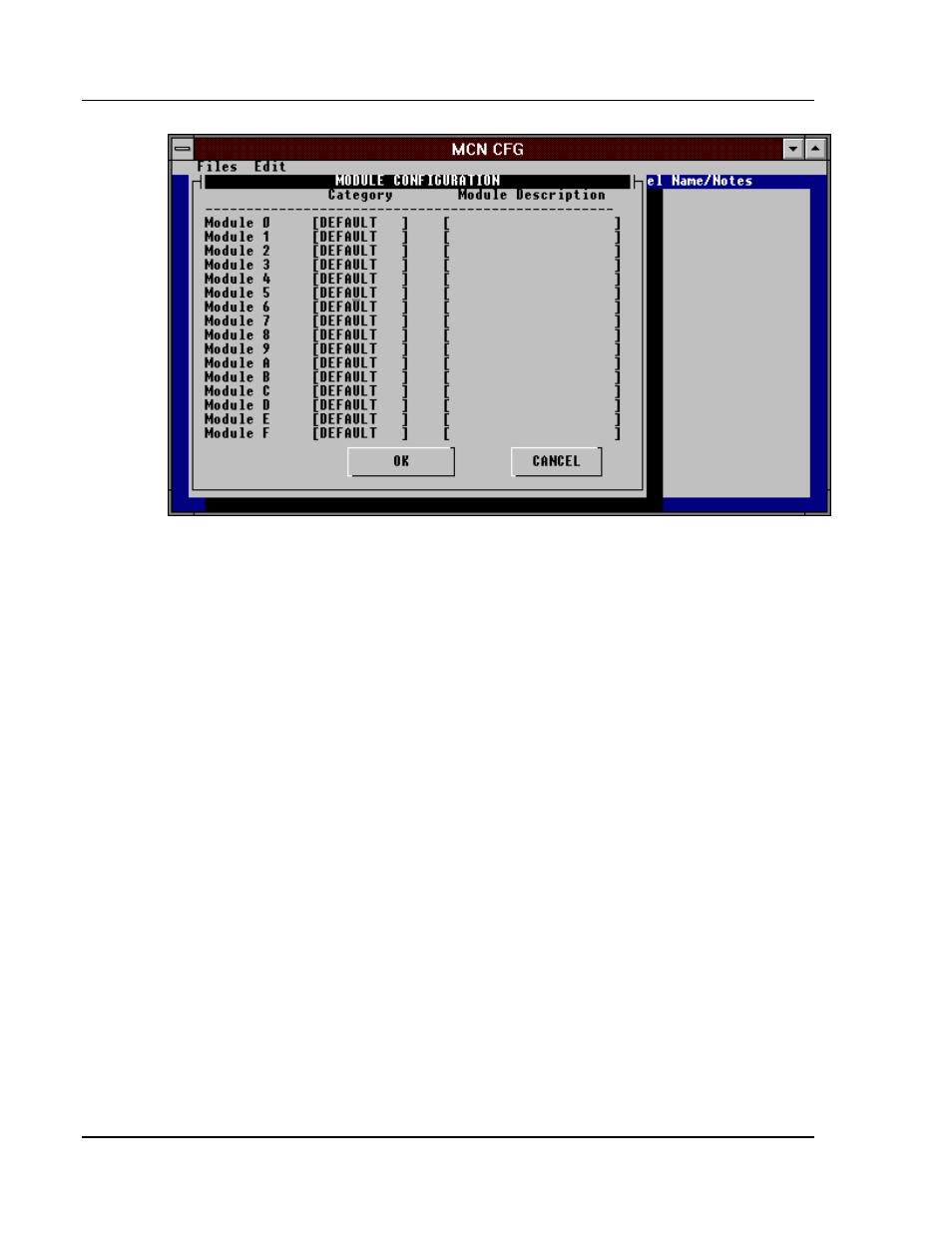 Defining the module’s status text category, Entering a module description | CTI Products RCD Standard - Remote Comparator Display User Manual | Page 25 / 119