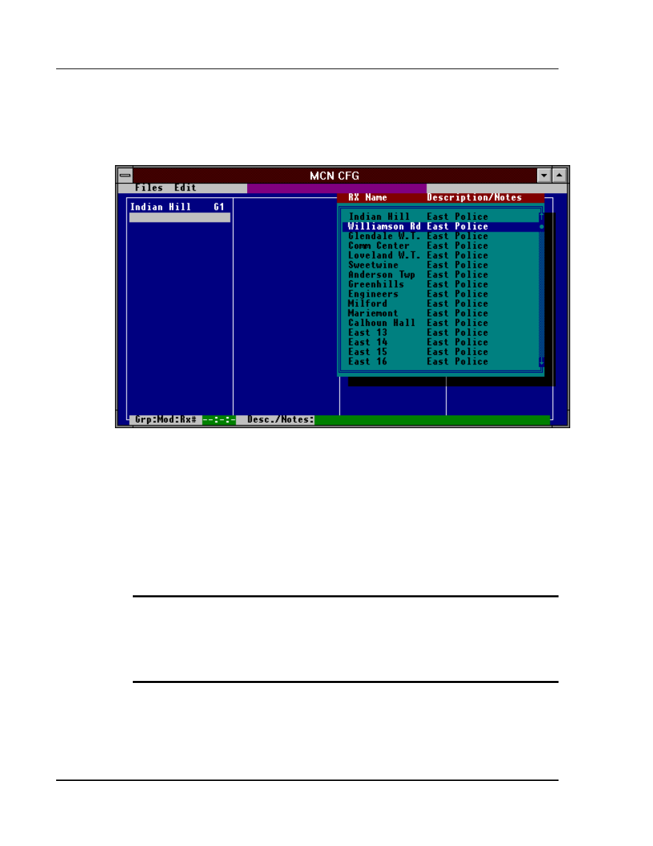 Placing receivers on the screen, Lacing, Eceivers on the | Creen | CTI Products RCD Standard - Remote Comparator Display User Manual | Page 37 / 119