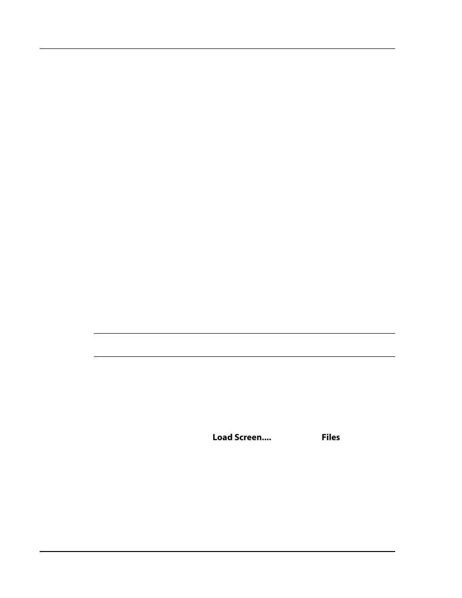Starting the mcnrcd program -- quick start, Loading a screen (file / load command), Tarting the | Mcnrcd p, Rogram, Uick, Tart, Oading a, Creen, Ommand | CTI Products RCD Standard - Remote Comparator Display User Manual | Page 45 / 119
