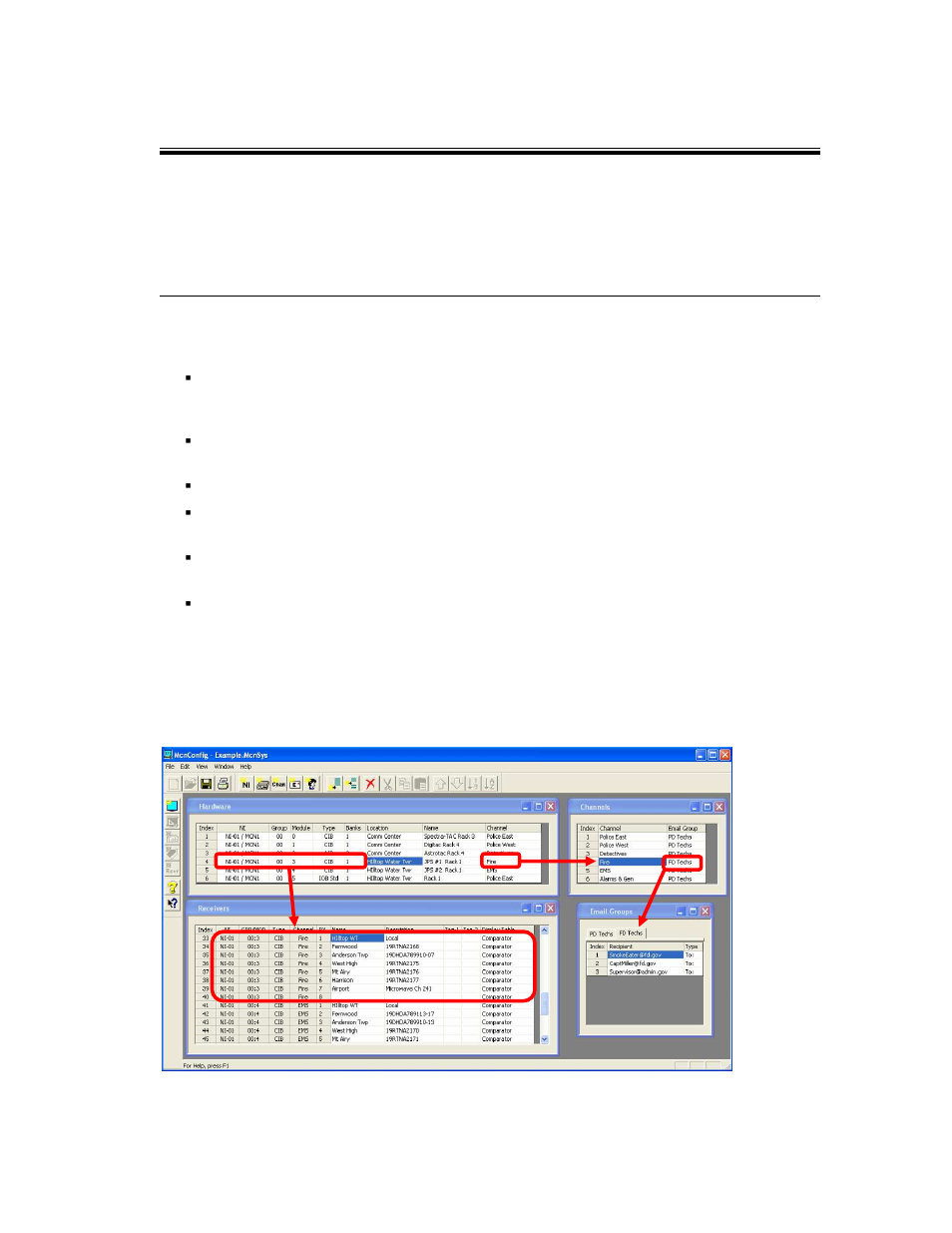 Mcnconfig program (mcnconfig server.exe) | CTI Products RCD Advanced Client-Server User Manual | Page 37 / 169