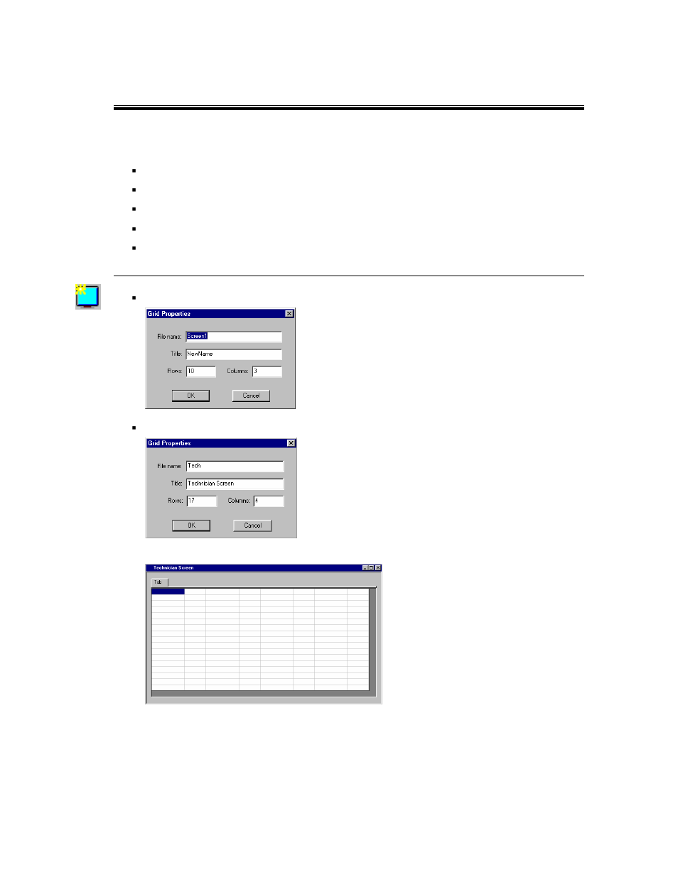 Mcnconfig program: display windows | CTI Products RCD Advanced Client-Server User Manual | Page 75 / 169