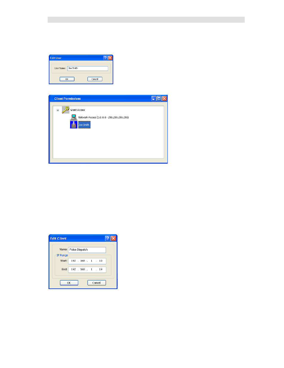 Add user, Add pc(s) | CTI Products MCN Server 8000 User Manual | Page 123 / 232