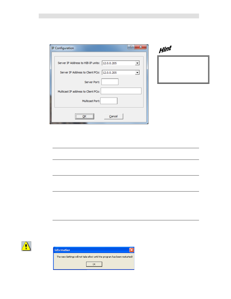 Setting ip parameters | CTI Products MCN Server 8000 User Manual | Page 129 / 232