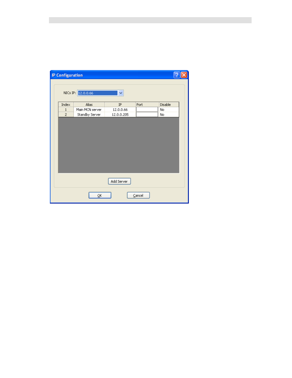 Ip settings | CTI Products MCN Server 8000 User Manual | Page 148 / 232