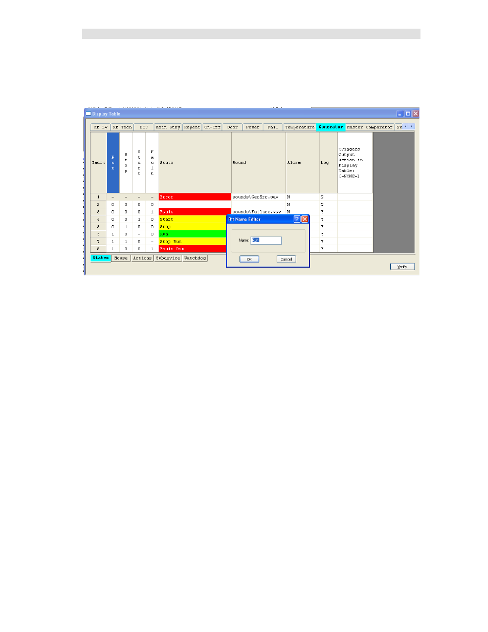 Editing bit names | CTI Products MCN Server 8000 User Manual | Page 161 / 232