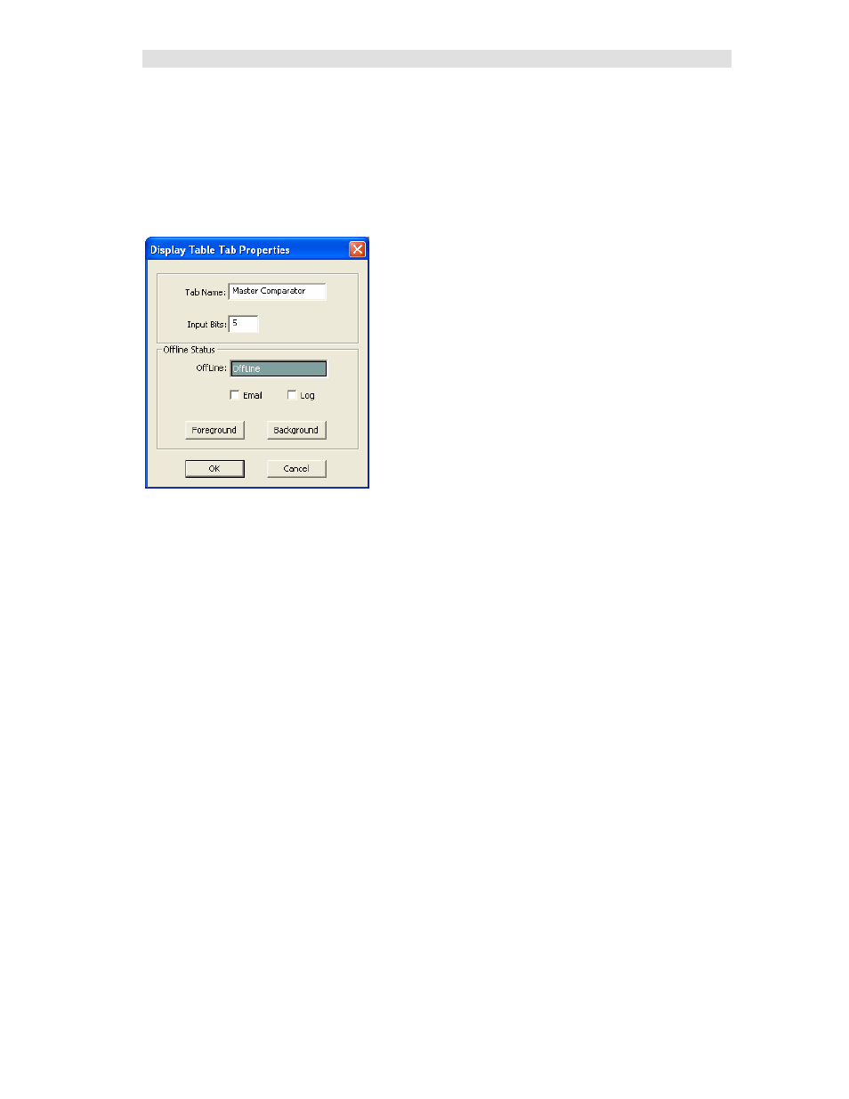 Master comparator display table | CTI Products MCN Server 8000 User Manual | Page 180 / 232