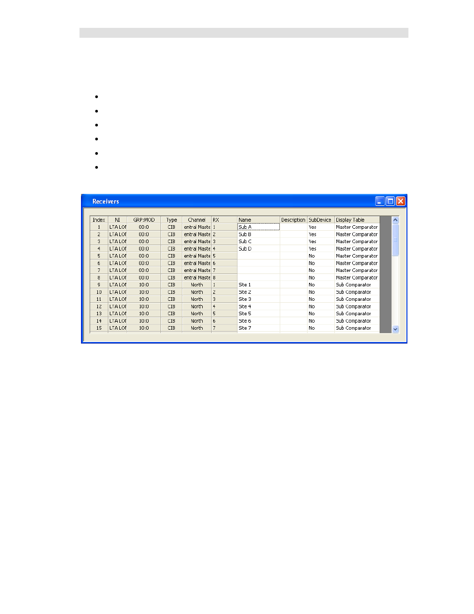 Multiple views: display table override | CTI Products MCN Server 8000 User Manual | Page 188 / 232