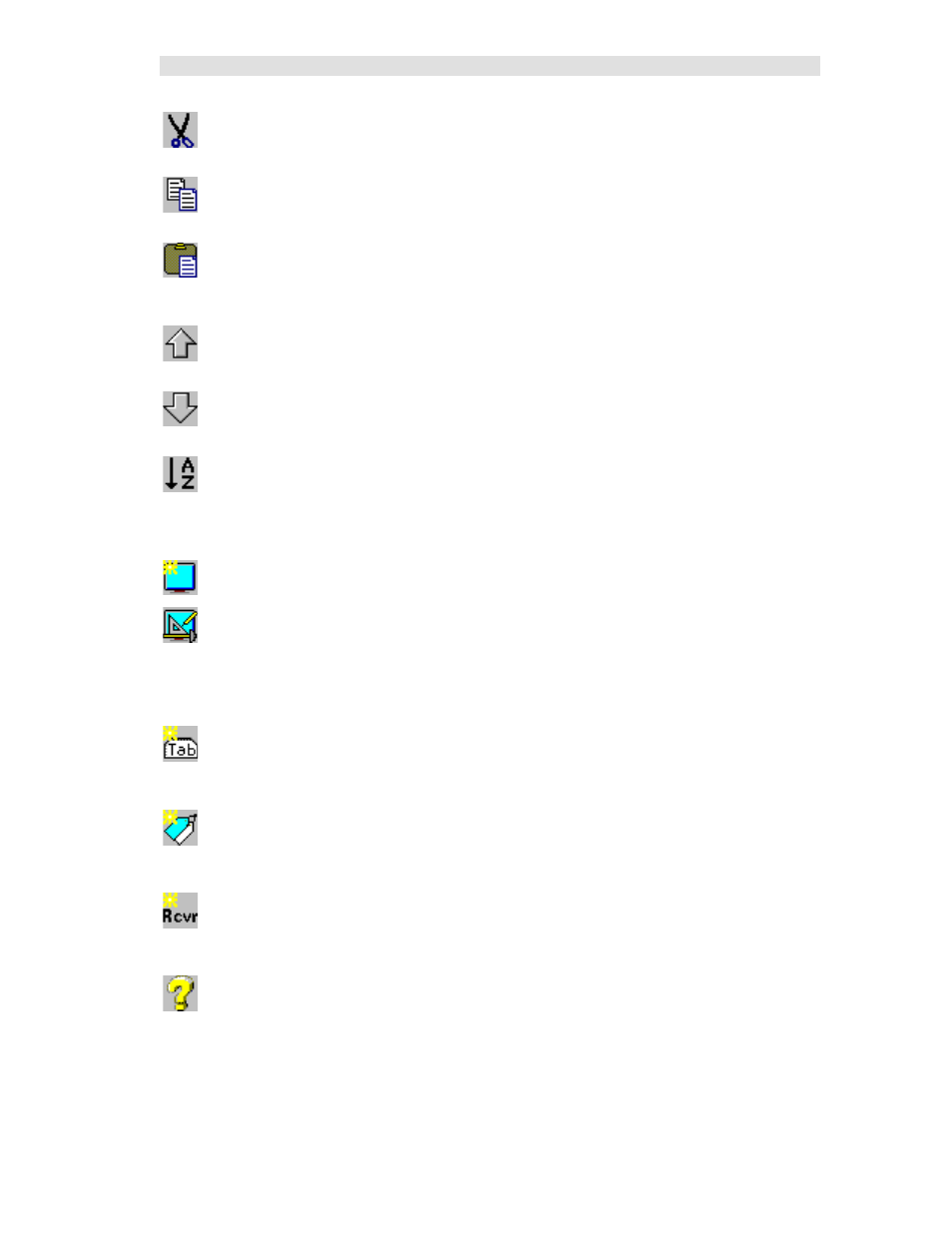Display & help toolbar | CTI Products MCN Server 8000 User Manual | Page 74 / 232