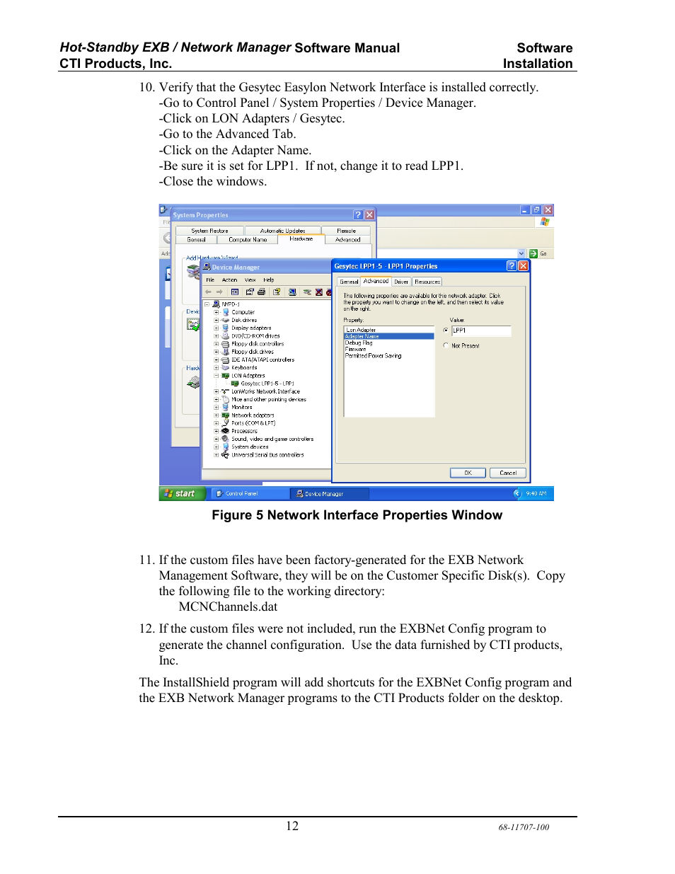 CTI Products EXB Network Manager User Manual | Page 16 / 48