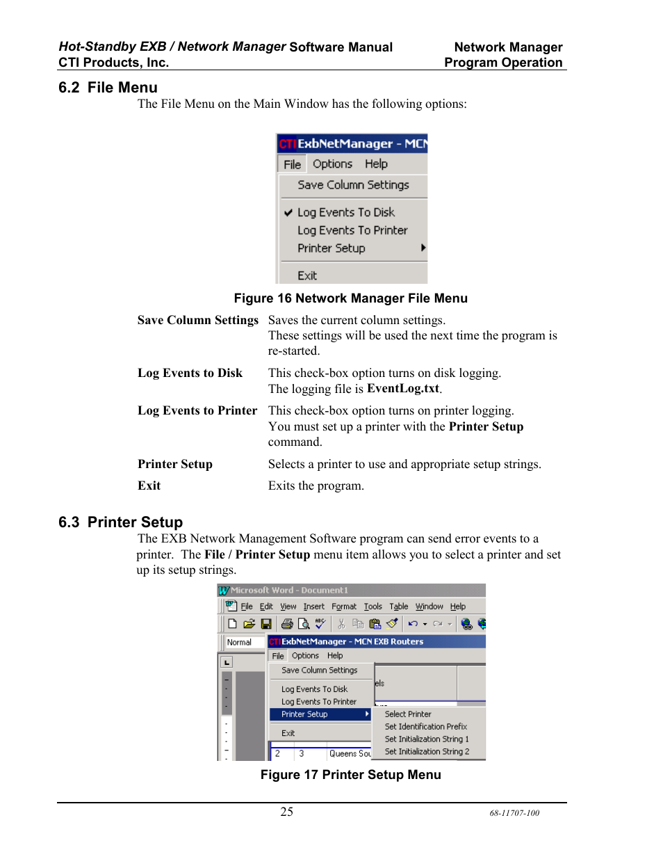 CTI Products EXB Network Manager User Manual | Page 29 / 48