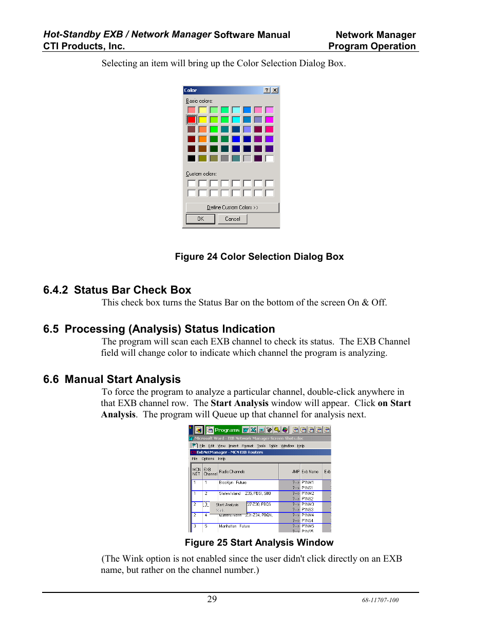 CTI Products EXB Network Manager User Manual | Page 33 / 48