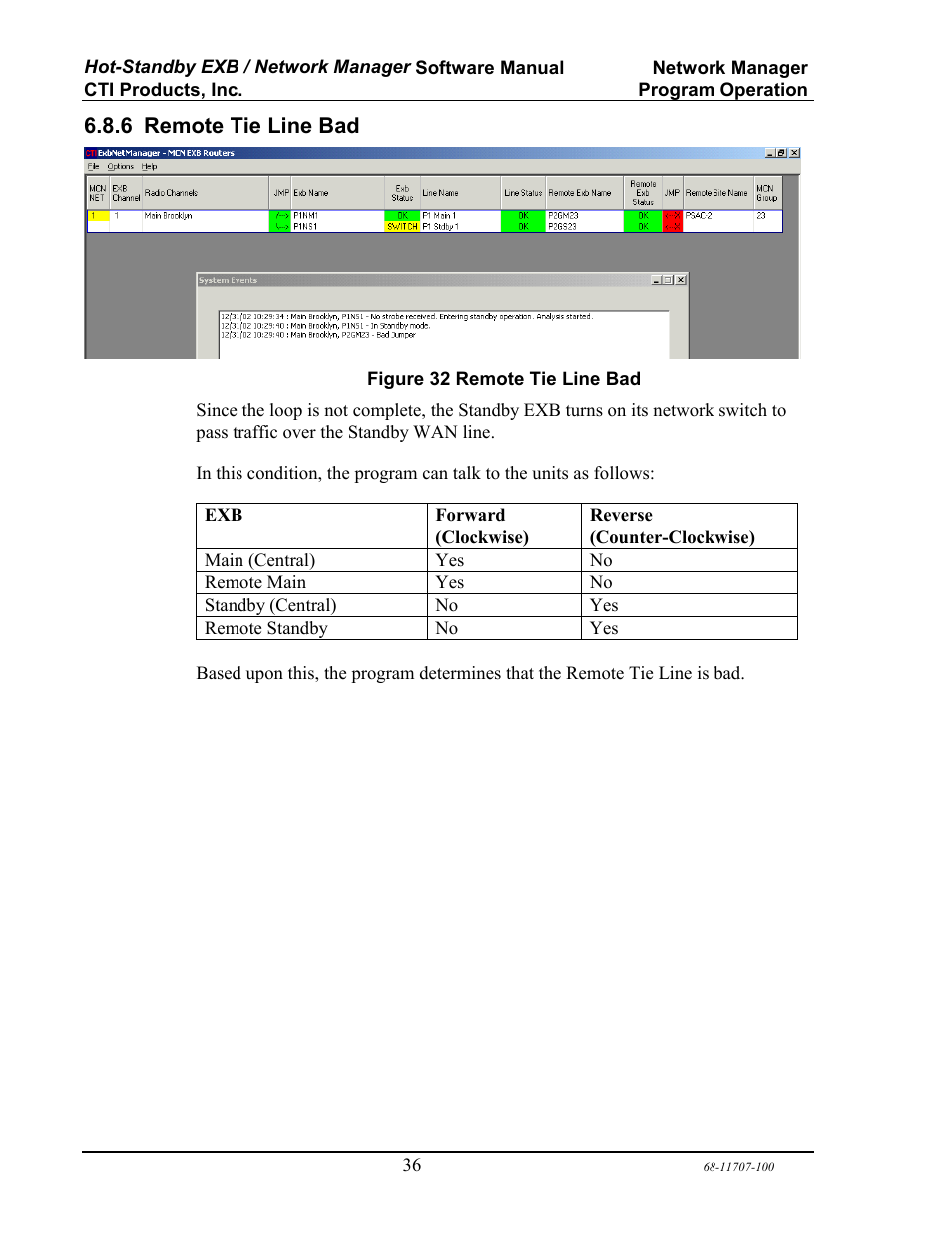 CTI Products EXB Network Manager User Manual | Page 40 / 48