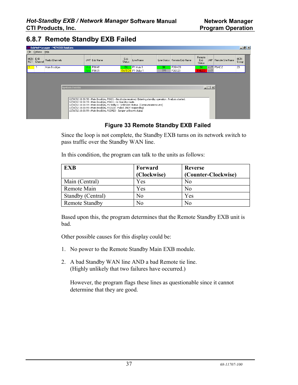 CTI Products EXB Network Manager User Manual | Page 41 / 48