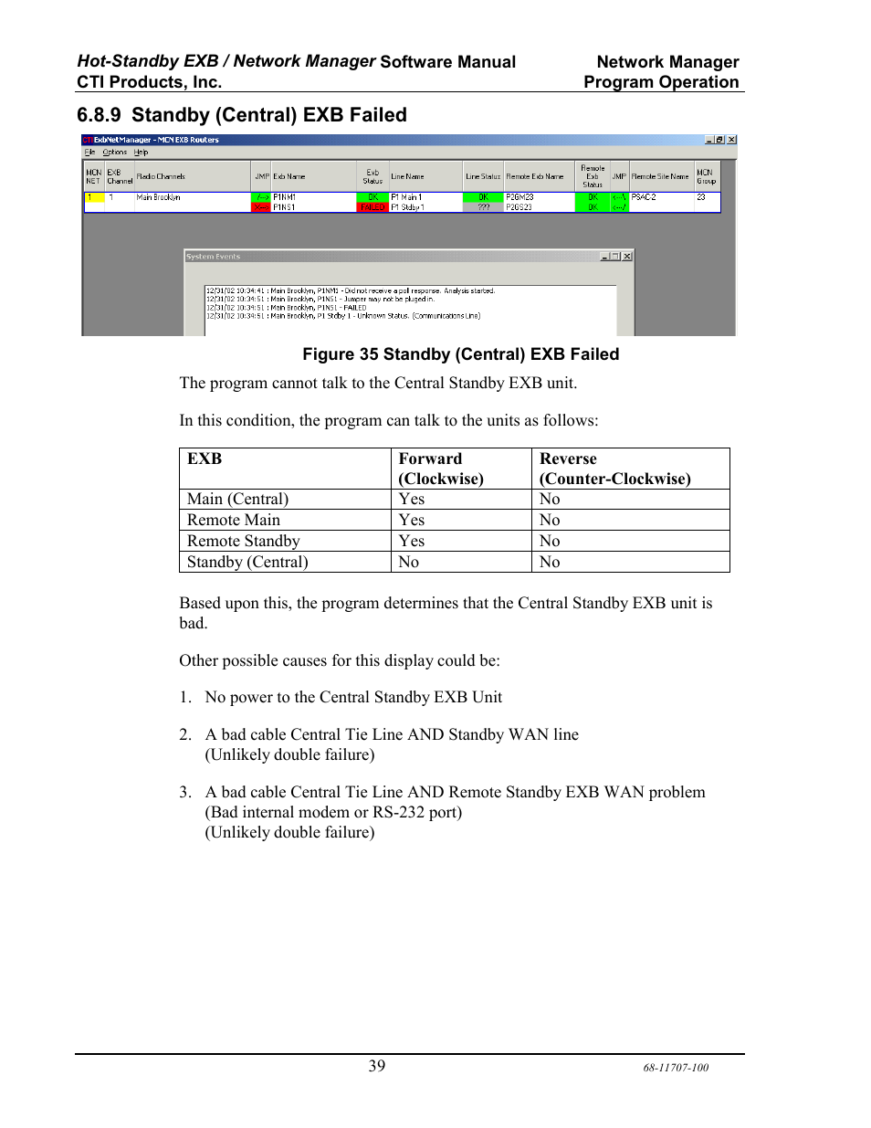CTI Products EXB Network Manager User Manual | Page 43 / 48