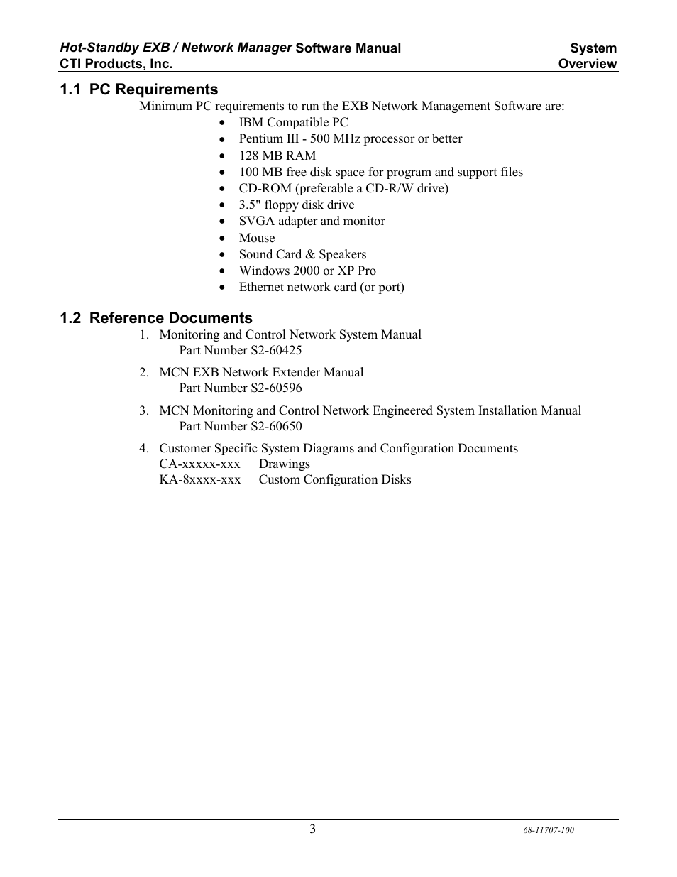 CTI Products EXB Network Manager User Manual | Page 7 / 48