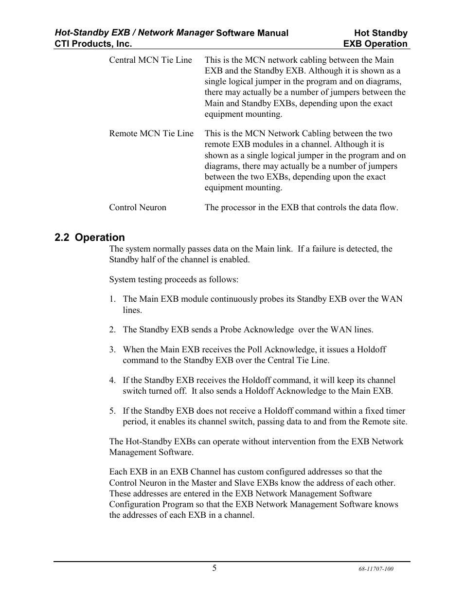 CTI Products EXB Network Manager User Manual | Page 9 / 48