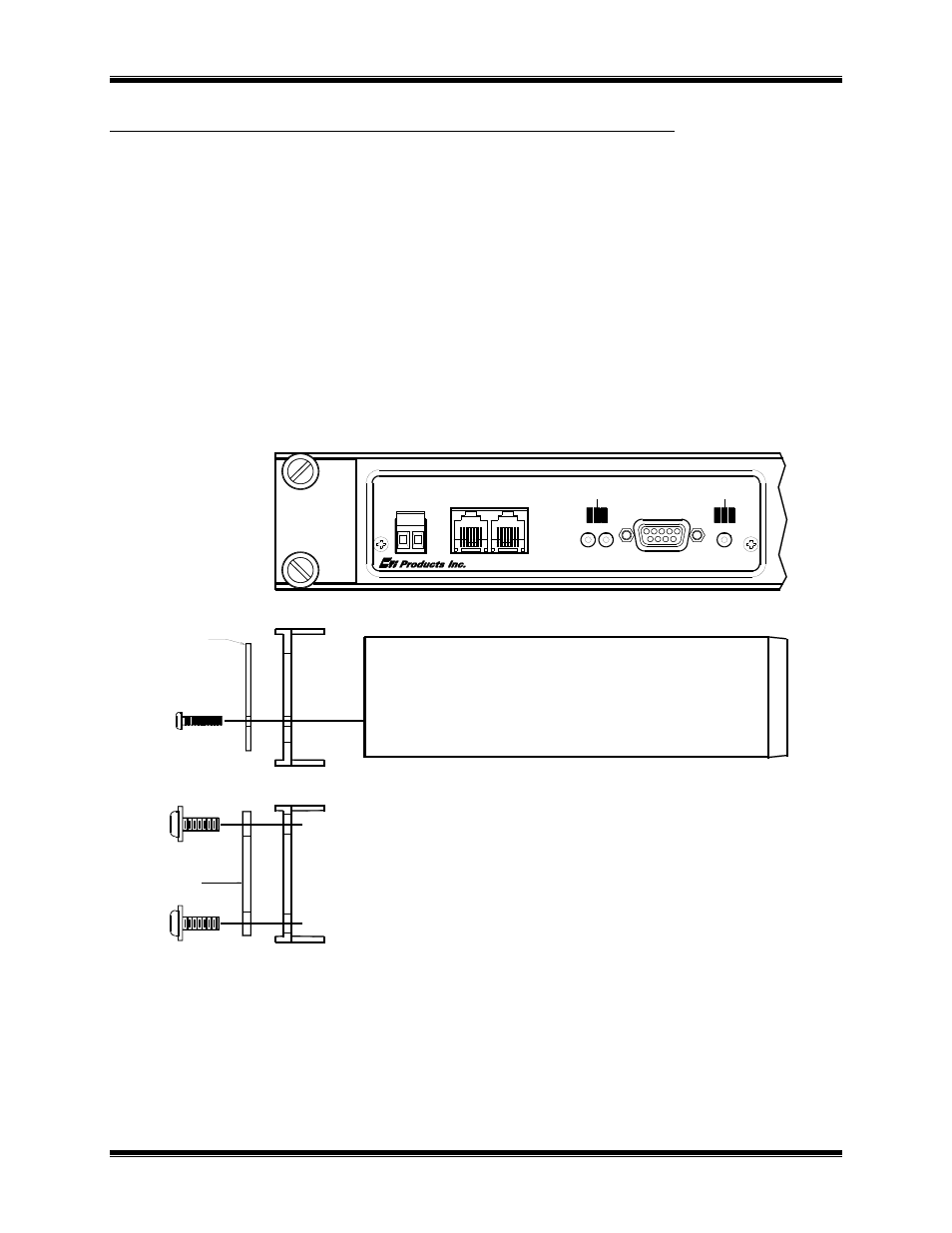 Appendix b. mounting options, Rack mount option, Ppendix | Ounting, Ptions, Figure 5 hib-ip module rack mounting | CTI Products HIB-IP IP Interface User Manual | Page 20 / 36