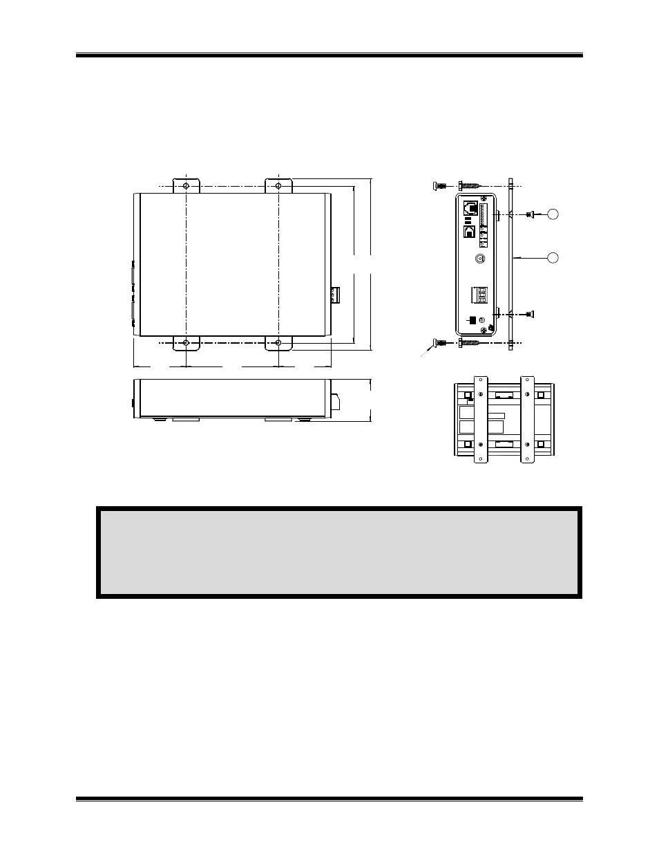 Wall mount option, Figure 6 hib-ip module wall mounting, Etl appro | CTI Products HIB-IP IP Interface User Manual | Page 22 / 36