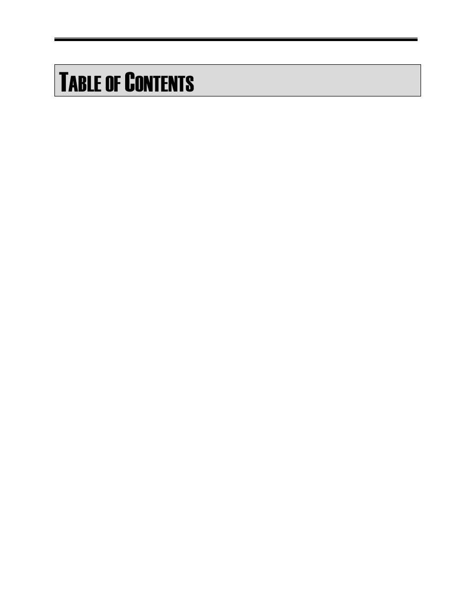 Able of, Ontents | CTI Products HIB-IP IP Interface User Manual | Page 3 / 36