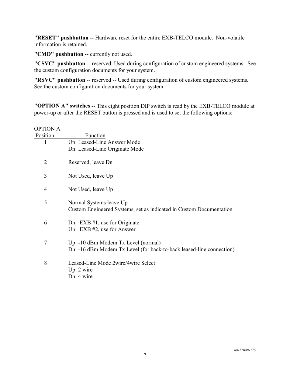 CTI Products EXB-232 Asynchronous Serial System Extender User Manual | Page 11 / 31