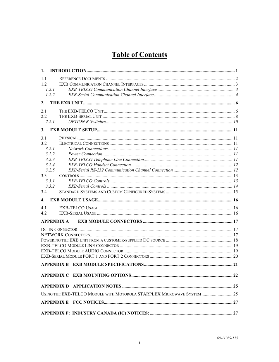 CTI Products EXB-232 Asynchronous Serial System Extender User Manual | Page 3 / 31