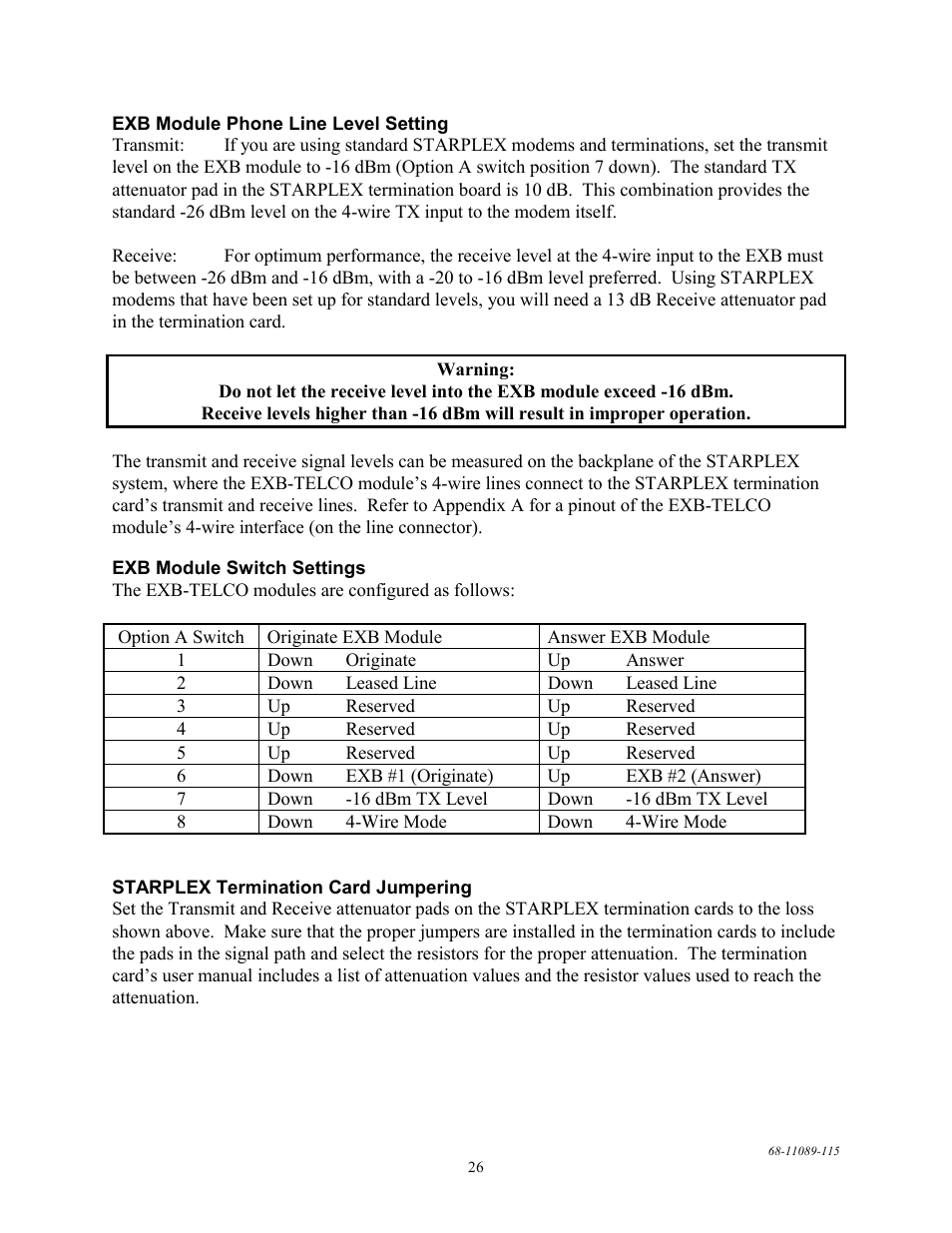 CTI Products EXB-232 Asynchronous Serial System Extender User Manual | Page 30 / 31