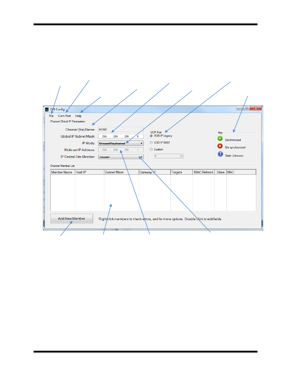 Step 2. run exb config, Channel (file) name, Global ip subnet mask | CTI Products EXB-IP Ethernet System Extender User Manual | Page 18 / 63