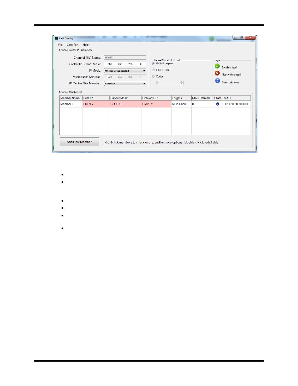 C. save the channel information | CTI Products EXB-IP Ethernet System Extender User Manual | Page 22 / 63