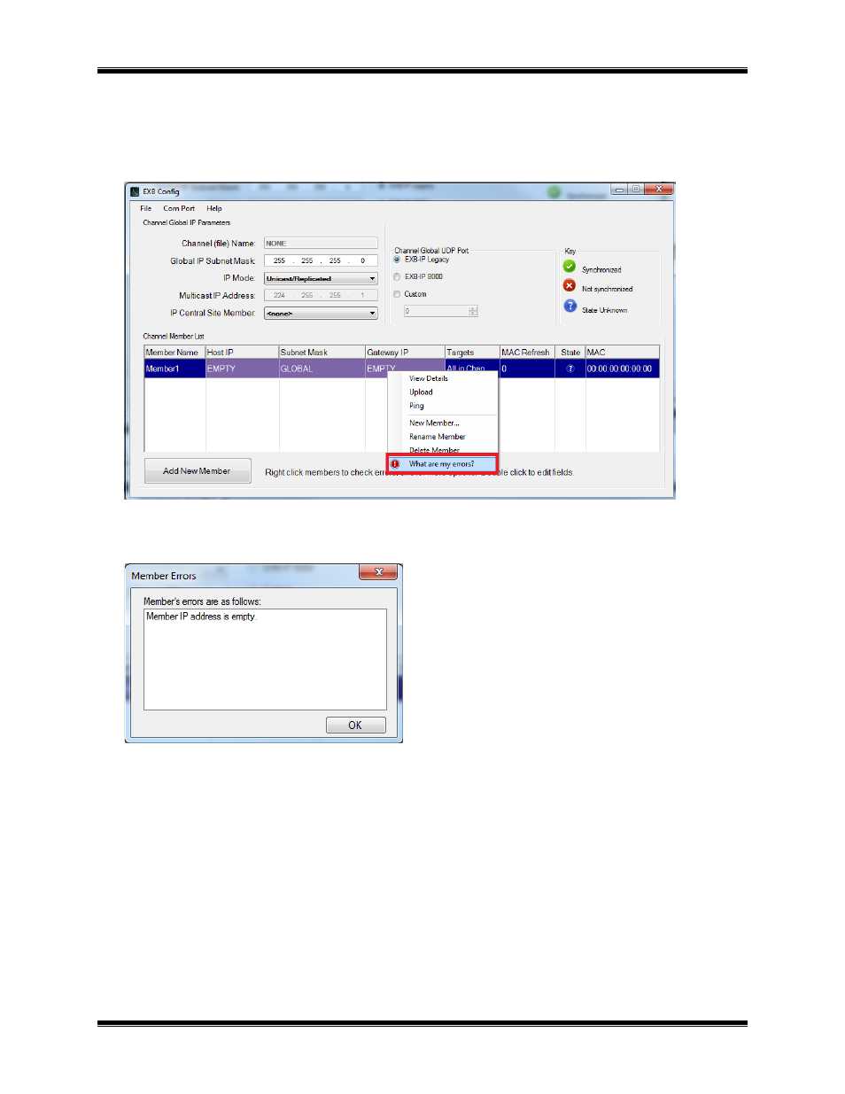 Configuration errors | CTI Products EXB-IP Ethernet System Extender User Manual | Page 23 / 63