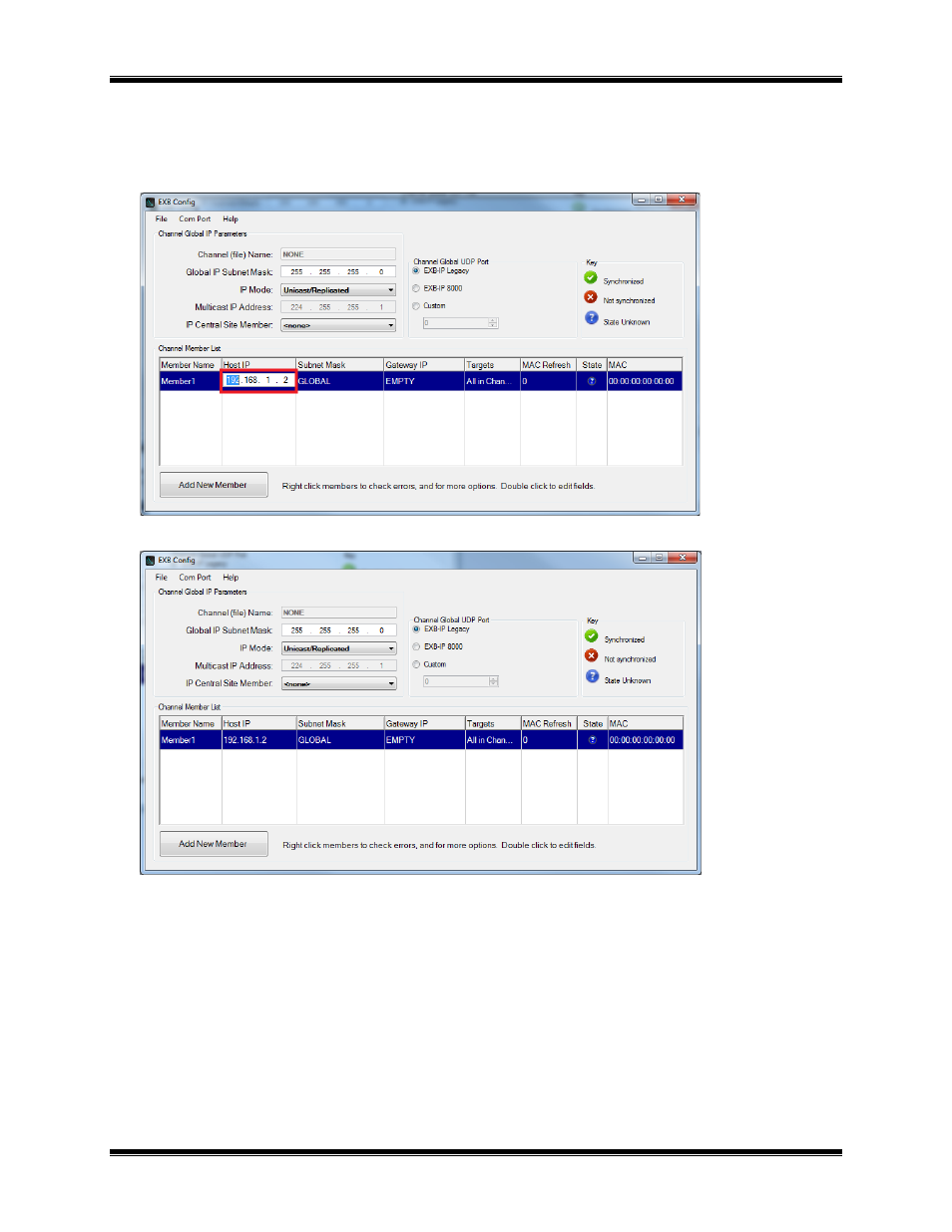 Renaming members | CTI Products EXB-IP Ethernet System Extender User Manual | Page 24 / 63